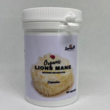 Lion's mane dried mushroom capsules